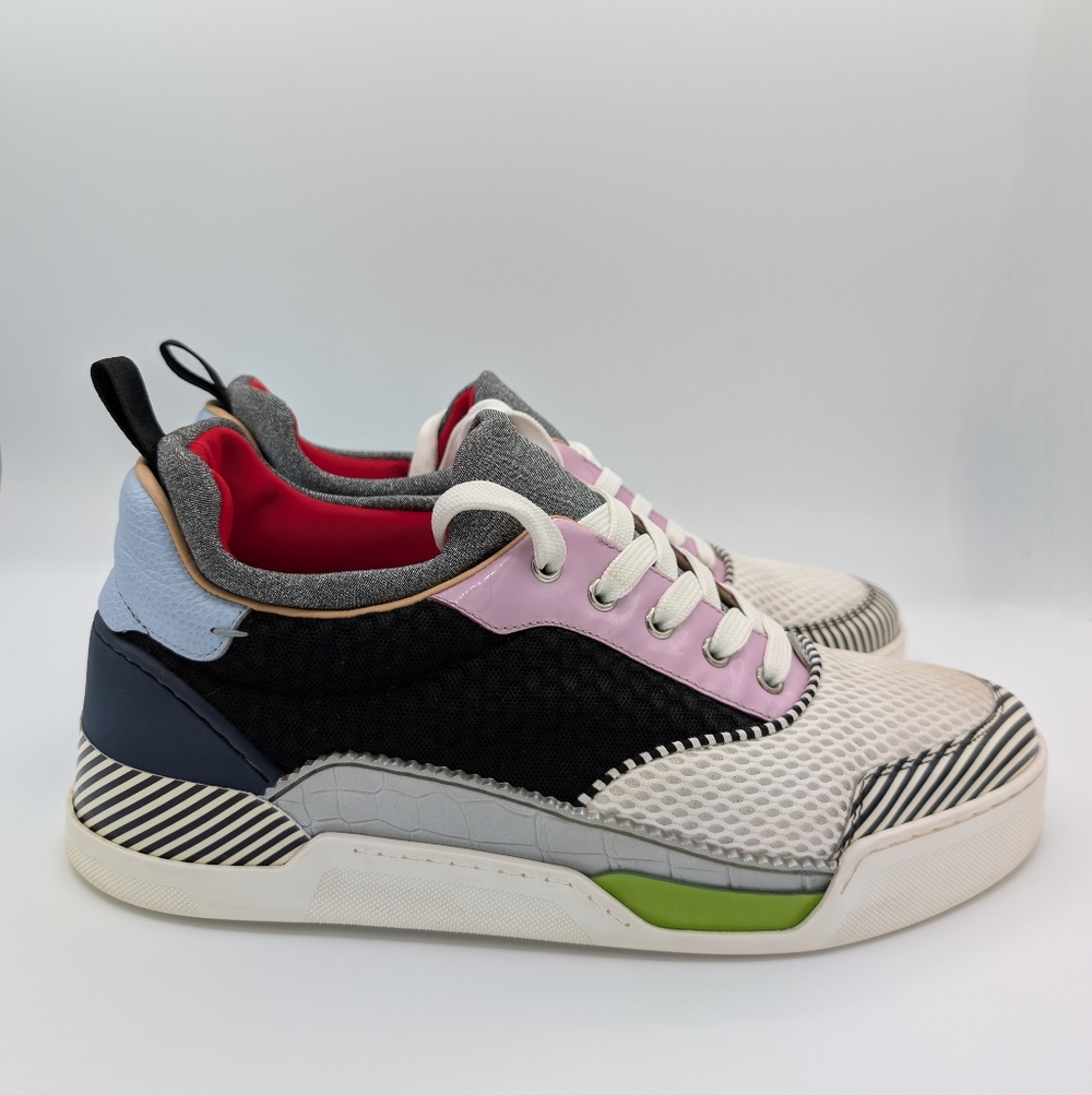 Christian Louboutin 2017 Aurelien Colorblock Sneakers